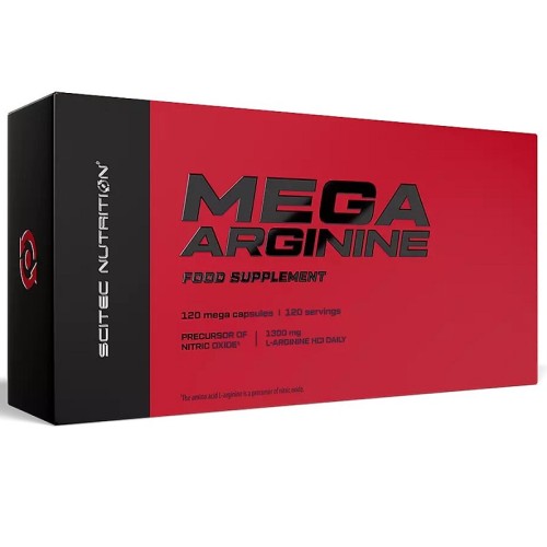 Scitec Nutrition Mega Arginine, 120 Capsules